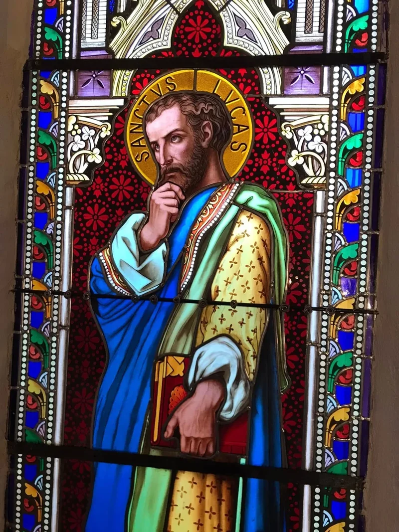 Restauration vitrail église de Barraux Isère