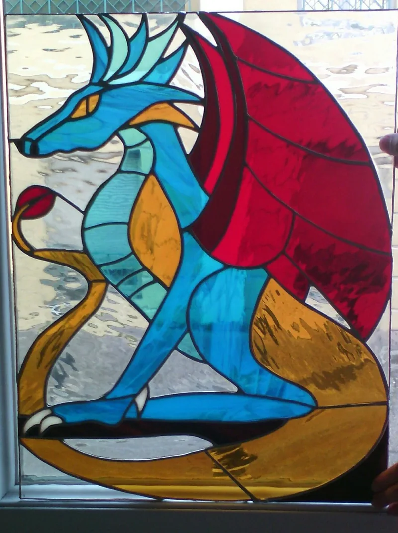 Dragon en Tiffany