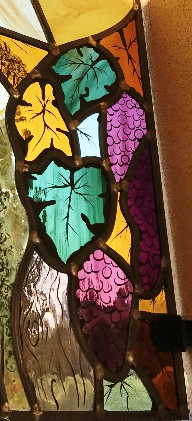 Vitrail vignes
