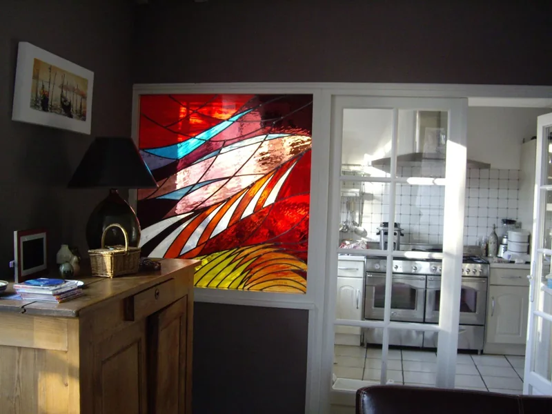 Vitrail tableau